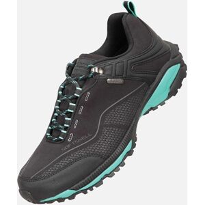 Mountain Warehouse Collie Waterdichte Hardloopschoenen - Zwart - UK 5 Mountain Warehouse Collie Waterdichte Hardloopschoenen - Zwart - UK 5