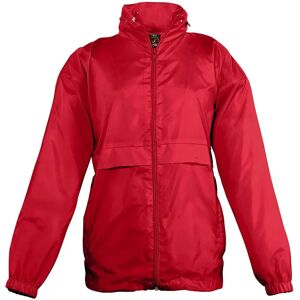 Sols Brand Model Red Kids Surf Windbreaker Jacket - Jacket Sols Brand Model Red Kids Surf Windbreaker Jacket - Jacket
