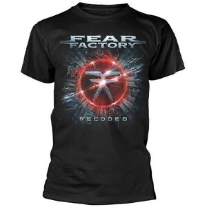 T-Shirt Unisexe Noir Fear Factory - Vêtements Décontractés T-Shirt Unisexe Noir Fear Factory - Vêtements Décontractés