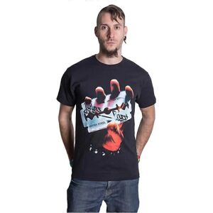 Judas Priest British Steel Cotton T-Shirt - T-Shirt Judas Priest British Steel Cotton T-Shirt - T-Shirt