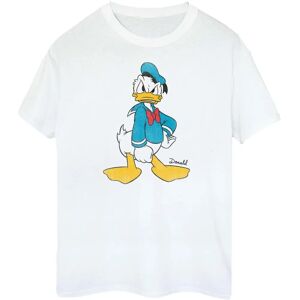 Disney Witte Boyfriend T-Shirt met Donald Duck - T-Shirt Disney Witte Boyfriend T-Shirt met Donald Duck - T-Shirt