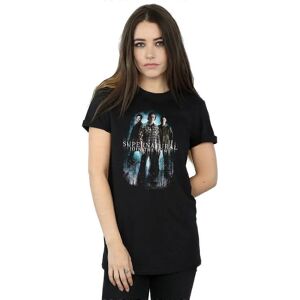 Supernatural Black XXL Cotton Boyfriend T-Shirt Supernatural Black XXL Cotton Boyfriend T-Shirt