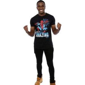 Spider-Man Black Cotton T-Shirt Spider-Man Black Cotton T-Shirt