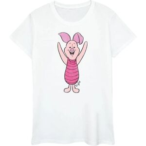 Winnie the Pooh Winnie the Pooh Piglet Cotton Boyfriend T-Shirt White 3XL - T-shirt Winnie the Pooh Winnie the Pooh Piglet Cotton Boyfriend T-Shirt White 3XL - T-shirt