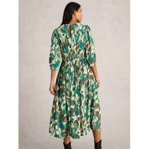Robe midi florale abstraite White Stuff Lucy - Robe - Publicité Robe midi florale abstraite White Stuff Lucy - Robe - Publicité