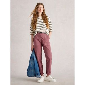White Stuff Twister Organic Cotton Straight Fit Cropped Chinos - Chinos White Stuff Twister Organic Cotton Straight Fit Cropped Chinos - Chinos