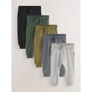 Next - 5-pak joggingbukser - 116-122 cm - 5 stk - 95% bomuld / 5% elastan - Joggingbukser Next - 5-pak joggingbukser - 116-122 cm - 5 stk - 95% bomuld / 5% elastan - Joggingbukser