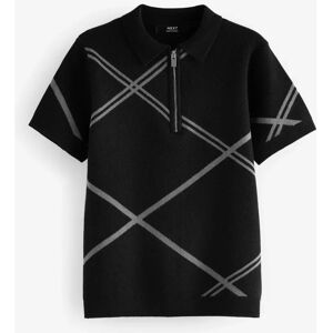 NEXT - Strick-Zip-Hals Polo - 110 cm - Polohemd NEXT - Strick-Zip-Hals Polo - 110 cm - Polohemd