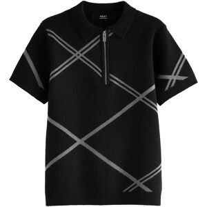Next - Knitted Zip Polo - Größe 116 cm - Alter 3-16 Jahre - Polo Shirt Next - Knitted Zip Polo - Größe 116 cm - Alter 3-16 Jahre - Polo Shirt