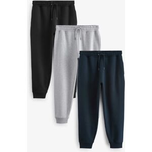 Next - Cotton Rich Slim Fit Jersey - Schwarz - 3XL Regular - Joggers Next - Cotton Rich Slim Fit Jersey - Schwarz - 3XL Regular - Joggers