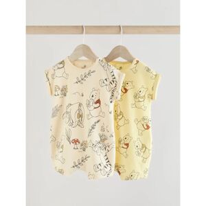 Next - Pooh Romper 2-Pack - 100% Baumwolle - Pooh - Romper Next - Pooh Romper 2-Pack - 100% Baumwolle - Pooh - Romper