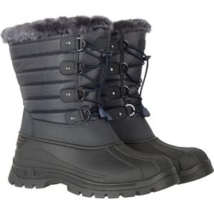 Mountain Warehouse Dames Snowboots - Donkerblauw - Mid-kuit - Snowproof - UK maat 4 Mountain Warehouse Dames Snowboots - Donkerblauw - Mid-kuit - Snowproof - UK maat 4