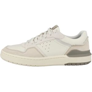 Clarks White Leather Shoes - Casual Clarks White Leather Shoes - Casual