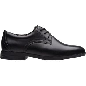 Clarks Black Leather Youth Shoes - Youth Shoes Clarks Black Leather Youth Shoes - Youth Shoes