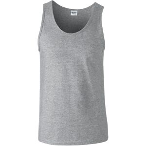 Gildan Mens Soft Tank Top - Sports Grey Gildan Mens Soft Tank Top - Sports Grey