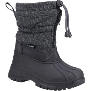 Cotswold Grijs/Zwart Kinderen Bathford Wellington Sloffen - Sloffen Cotswold Grijs/Zwart Kinderen Bathford Wellington Sloffen - Sloffen