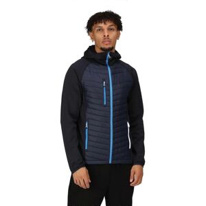 Regatta Mens Navigate Quilted Hybrid Jacket - Navy / French Blue - Lightweight, Recycled Warmloft Regatta Mens Navigate Quilted Hybrid Jacket - Navy / French Blue - Lightweight, Recycled Warmloft