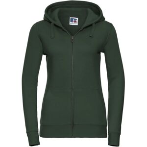 Russell Athletic Dames/Meisjes Authentieke Volledige Rits Hoodie - Groen Russell Athletic Dames/Meisjes Authentieke Volledige Rits Hoodie - Groen