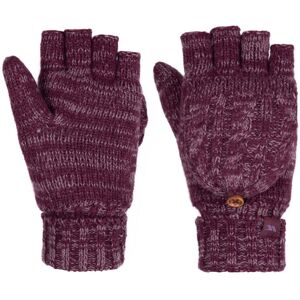 Trespass Womens Mittzu Fingerless Knitted Ski Gloves - Dark Mushroom Trespass Womens Mittzu Fingerless Knitted Ski Gloves - Dark Mushroom