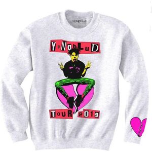 Yungblud White Crew Neck Sweatshirt - Apparel Yungblud White Crew Neck Sweatshirt - Apparel