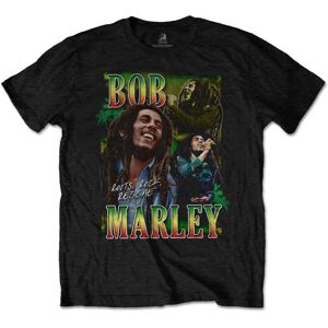 Bob Marley Unisex XL Black Roots Rock Reggae T-Shirt - T-Shirt Bob Marley Unisex XL Black Roots Rock Reggae T-Shirt - T-Shirt