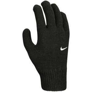 Nike Childrens Knitted Swoosh Winter Gloves - Black/White S-M Nike Childrens Knitted Swoosh Winter Gloves - Black/White S-M