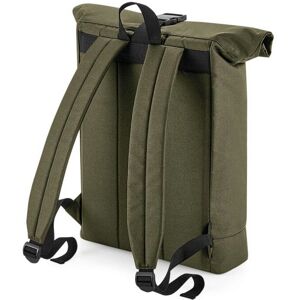 Bagbase Military Green Roll Top Recycled Backpack Bagbase Military Green Roll Top Recycled Backpack