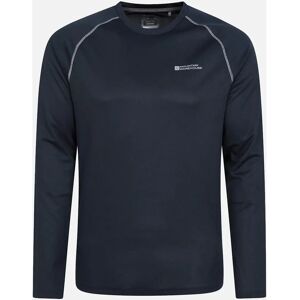 Mountain Warehouse Ausdauer-Navy-Langarm-T-Shirt Mountain Warehouse Ausdauer-Navy-Langarm-T-Shirt