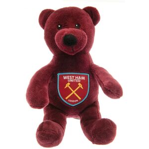 West Ham United FC Teddy Bear - Crest Plush - 20cm - Teddy Bear West Ham United FC Teddy Bear - Crest Plush - 20cm - Teddy Bear