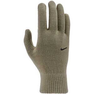 Nike Unisex Adult 2.0 Knitted Swoosh Grip Gloves - Khaki Green/Black - L-XL Nike Unisex Adult 2.0 Knitted Swoosh Grip Gloves - Khaki Green/Black - L-XL
