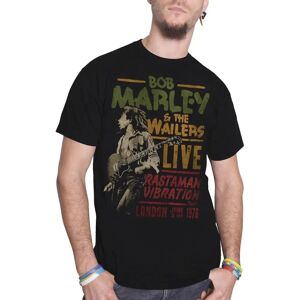 Bob Marley L T-shirt - Rastaman Vibration Tour 1976 - Unisex Bob Marley L T-shirt - Rastaman Vibration Tour 1976 - Unisex