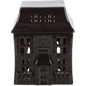 Something Different Haunted House Oil Burner - Ceramic, Black Something Different Haunted House Oil Burner - Ceramic, Black