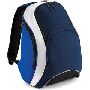 Bagbase Teamwear Backpack - French Navy/Bright Royal Blue/White Bagbase Teamwear Backpack - French Navy/Bright Royal Blue/White