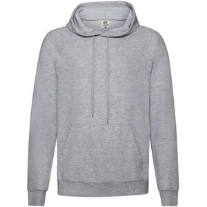 Fruit of the Loom Lichtgrijs Unisex Lichtgewicht Hoodie - Hoodie met Capuchon Fruit of the Loom Lichtgrijs Unisex Lichtgewicht Hoodie - Hoodie met Capuchon