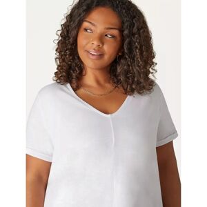 Live Unlimited Modell 54 Schwarzes Baumwoll V-Ausschnitt T-Shirt Live Unlimited Modell 54 Schwarzes Baumwoll V-Ausschnitt T-Shirt