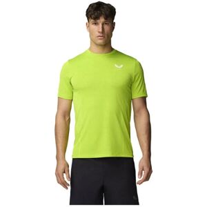 Castore Engineered Knit SS T-Shirt Lime XL - Shirt Castore Engineered Knit SS T-Shirt Lime XL - Shirt