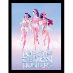 Pyramid International KPop Demon Hunters Collector Print Poster - 30x40cm Pyramid International KPop Demon Hunters Collector Print Poster - 30x40cm