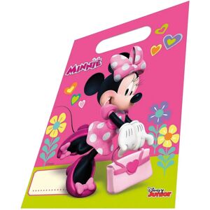 Disney Minnie Mouse Party Bags - Flower, Heart, Text - Party Bags Disney Minnie Mouse Party Bags - Flower, Heart, Text - Party Bags