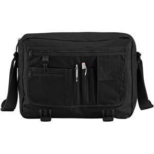 Bagbase Black Plain Messenger Bag - Messenger Bag Bagbase Black Plain Messenger Bag - Messenger Bag