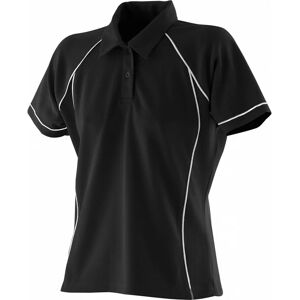 Finden & Hales Womens Piped Performance Polo Shirt - Polo Shirt Finden & Hales Womens Piped Performance Polo Shirt - Polo Shirt