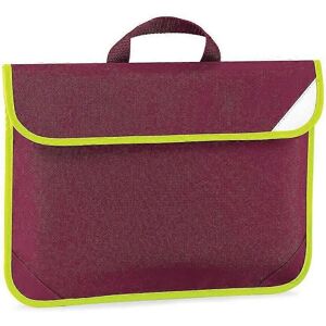 Quadra Sac à livre Hi-Vis Bourgogne - Book Bag Quadra Sac à livre Hi-Vis Bourgogne - Book Bag