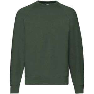 Fruit of the Loom heren klassieke raglan sweatshirt - Flesgroen - Trui Fruit of the Loom heren klassieke raglan sweatshirt - Flesgroen - Trui