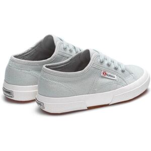 Superga Childrens Leather Trainers - Kids - Unisex - Grey Lilla/Avorio - 2750 Jcot Superga Childrens Leather Trainers - Kids - Unisex - Grey Lilla/Avorio - 2750 Jcot