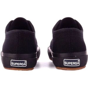 Superga Childrens Leather Trainers - Kids - Black Superga Childrens Leather Trainers - Kids - Black