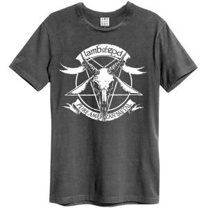 Amplified Charcoal Unisex Metal Lamb Of God T-Shirt - T-Shirt Amplified Charcoal Unisex Metal Lamb Of God T-Shirt - T-Shirt