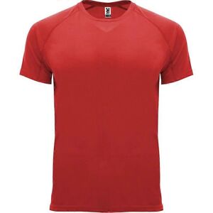 Roly Childrens Sport T-Shirt - 8 Years - Red Roly Childrens Sport T-Shirt - 8 Years - Red