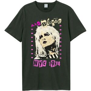 Amplified Blondie T-Shirt Charcoal Blue - T-Shirt Amplified Blondie T-Shirt Charcoal Blue - T-Shirt