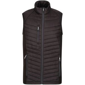 Regatta Navigate Quilted Hybrid Gilet - Black/Seal Grey - Size 44 Regatta Navigate Quilted Hybrid Gilet - Black/Seal Grey - Size 44