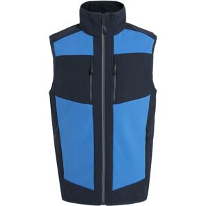 Regatta E-Volve Colour Block Softshell Body Warmer - Strong Blue/Navy Regatta E-Volve Colour Block Softshell Body Warmer - Strong Blue/Navy