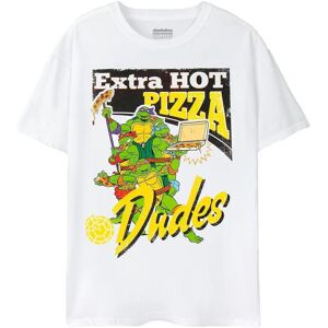 Teenage Mutant Ninja Turtles White XL T-Shirt - Men - 100% Cotton Teenage Mutant Ninja Turtles White XL T-Shirt - Men - 100% Cotton